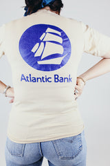 cream short sleeve graphic vintage tee u of f homecoming 1982