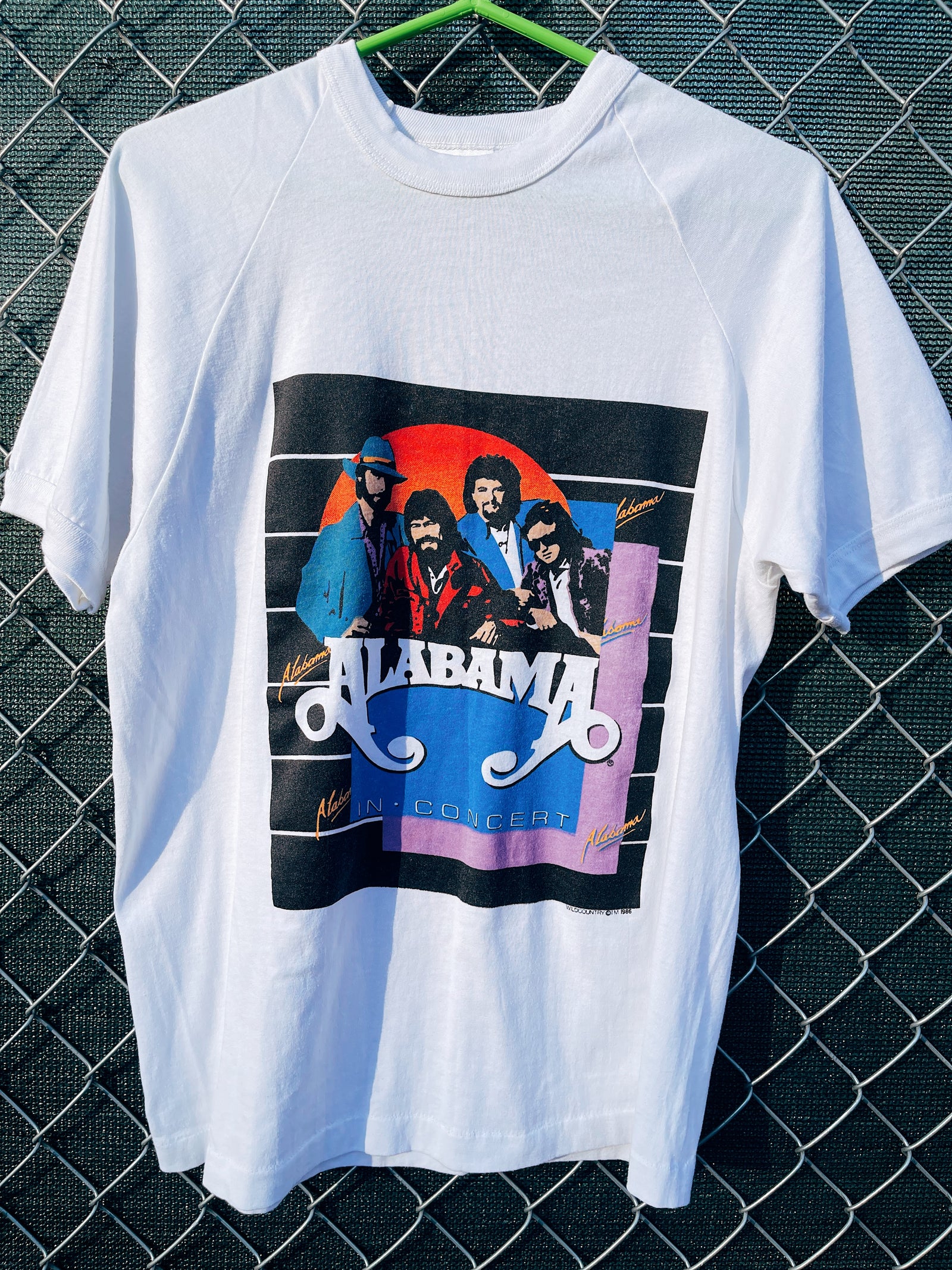 1986 Alabama Band Tee | Live Forever Vintage