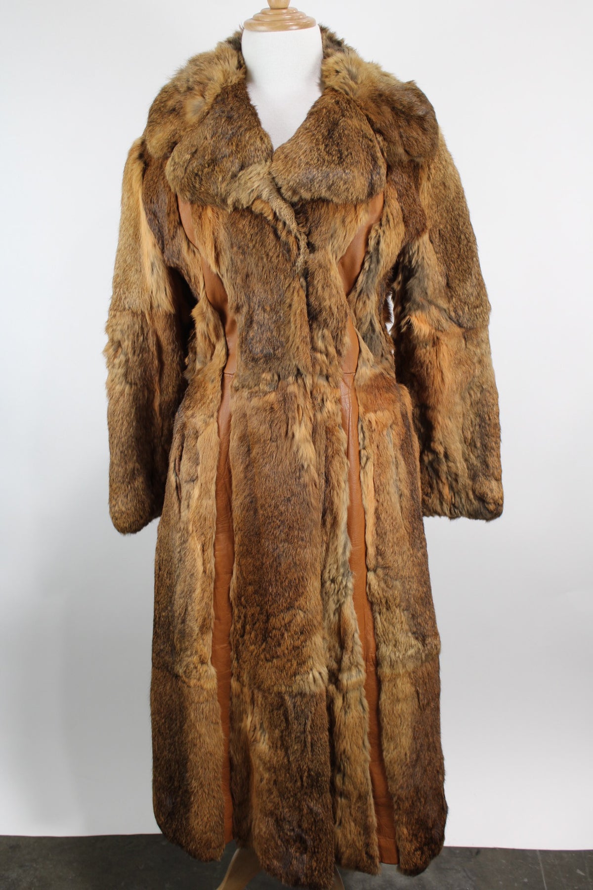 Vintage Swing Coat 70s Fur Coat| Vintage Luxurious Real Fur Jacket
