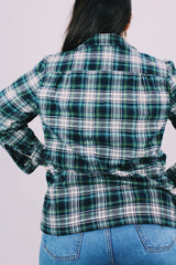 long sleeve lightweight plaid pendleton women's jacket