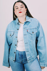 lightweight wash denim jacket levi's