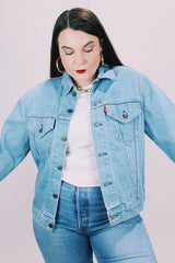 lightweight wash denim jacket levi's