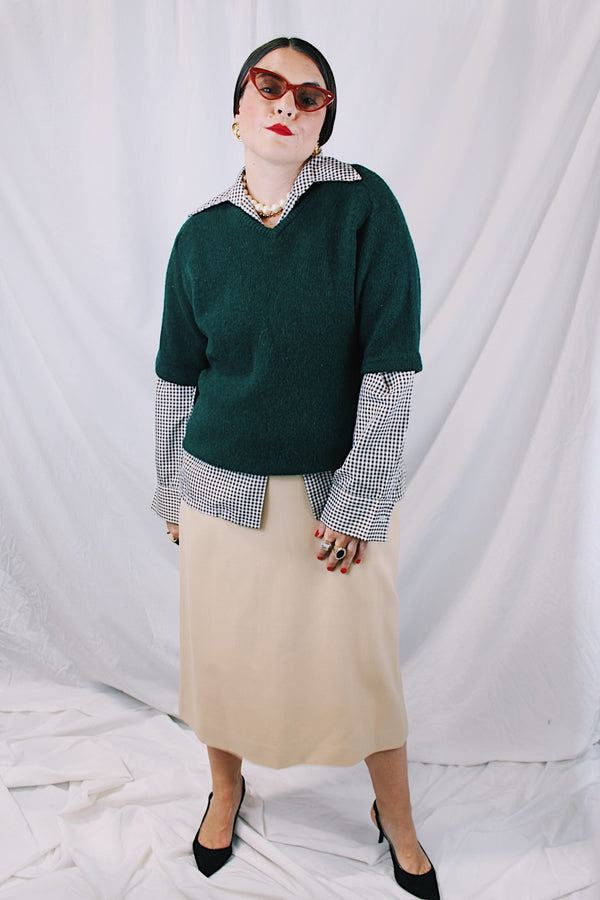 Short Sleeve Pullover Sweater