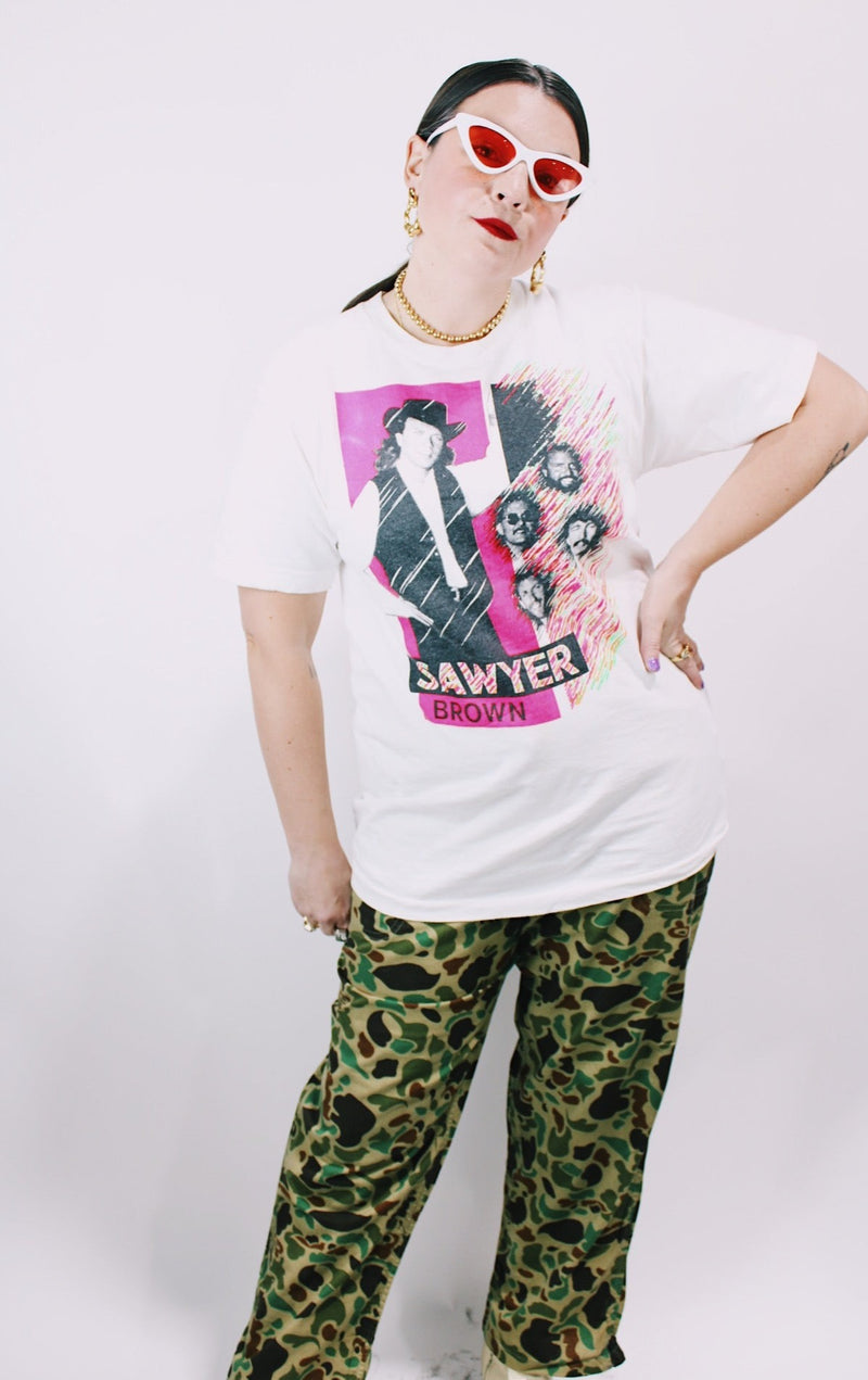 1990's Sawyer Brown Band Tee | Live Forever Vintage