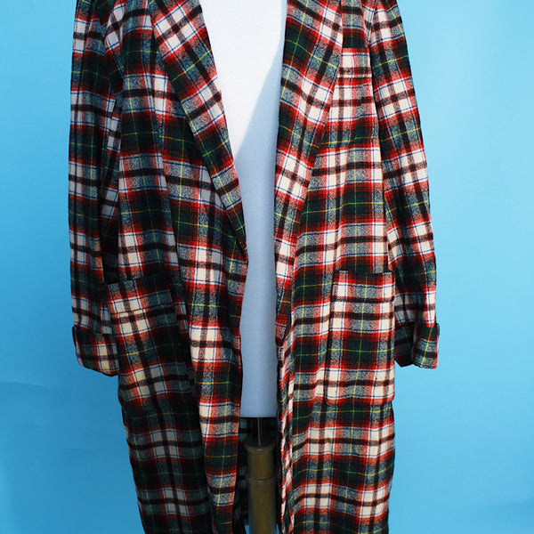 1960' Pendleton Wool Plaid Robe | Live Forever Vintage