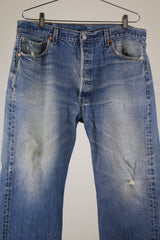 levi's jeans 38 X 30 501 style medium wash